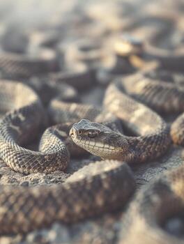 Juvenile Venomous Serpents Master Accurate Attacking Methods photo