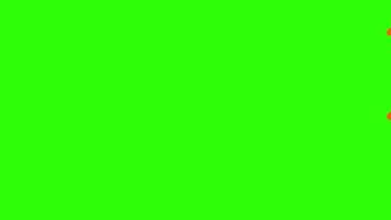 Colorful fluid wave, swipe on green screen background. Stock transition with a viscous substances in 4K with alpha channel. Cartoon style 2D transition. video