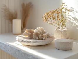 Medical Mushroom Collection Wellness Showcase photo