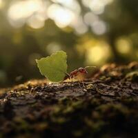 Minuscule Woodland Helper Exhibiting Incredible Heat Era Might photo