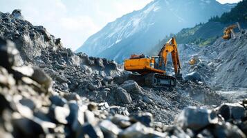 Mountain Peak Reshaped By Massive Ground Upheaval photo