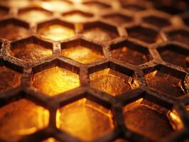 Natural Hexagonal Plant Producing Sweetness All Summer photo