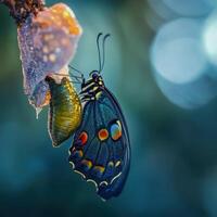 Natures Alteration Presenting Slender Bright Wings for Summer photo