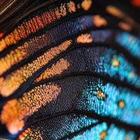 Miniature Masterwork Displaying Natures Wing Structure Genius photo