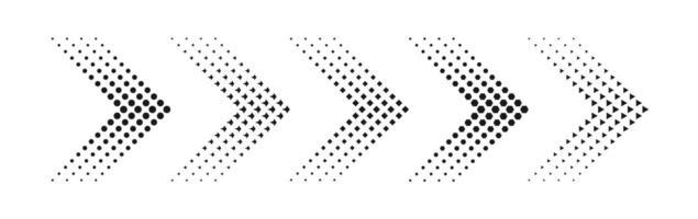Minimal modern arrow icon set with clean design vector