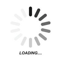 Loading Bar Icons Progress Indicators vector