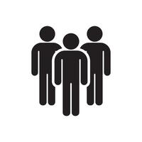Illustration set showing various people grouping icons vector