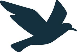 Abstract Bird in Flight Design vector