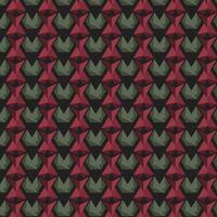 Geometric Abstract Composition with Repeating Shapes vector