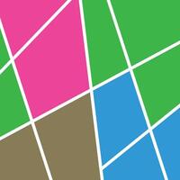 Abstract Geometric Composition with Intersecting Lines and Color Blocks vector