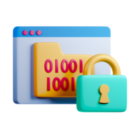 A padlock and a computer with a number on it png