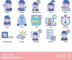 Lifestyle icons set, vol 4 vector
