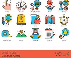 Lifestyle icons set, vol 4 vector