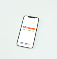 Mobile Template UI Showcase Design psd