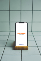 Phone Mobile App UI Screen Mockup Design psd
