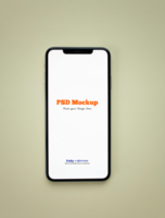 Simple Mobile UI Mockup Template psd
