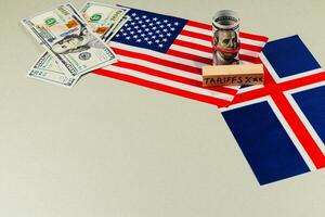 Manipulation and trade conflict between USA and Iceland photo