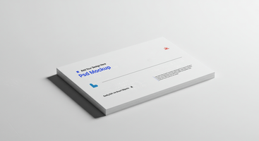 Envelope Mockup with Realistic Textures and Professional Design, 4K with Editable Layers psd