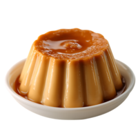 Flan Recipe Creamy Caramel Custard against transparent background png