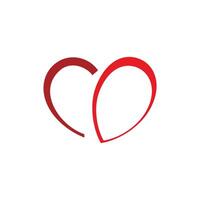 Hearts intertwined in a modern design representing unity and love for a contemporary audience vector