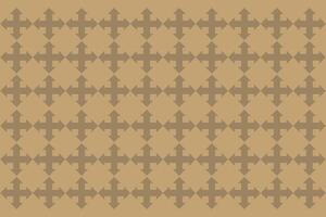 Geometric patterns showcasing intricate designs on a beige background with brown accents in a symmetrical layout vector
