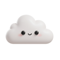 Smiling Cloud Illustration png