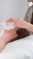 Relaxing Facial Treatment in a Serene Spa Setting for Glowing Skin video