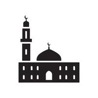 Mosque icon illustration vector