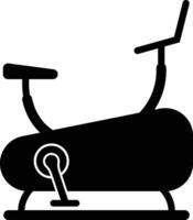 Gym, Exercise Stationary Bicycle Icon vector