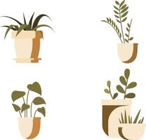 flower tree or forest top view isolated on white background for landscape plan and architecture drawing,plant for environment vector