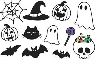 Halloween Graphics Collection for Digital Use vector