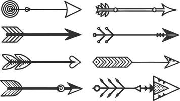 Navigation Arrow Design Pack vector