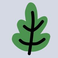 Simple bushes design element vector