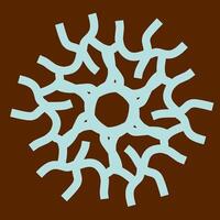 Leaf Loop Mandala vector