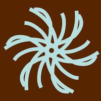 Structured Star Pattern vector