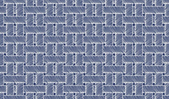 Hand drawn brush lines abstract close up weaving pattern, Japanese folk, ethnic wood carving, bamboo weaving, basketry texture background, simple graphic for textile, carpet, decoration