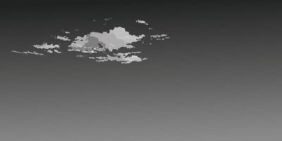 Minimalist cloudscape with dark sky and gloomy background graphic illustration have blank space. vector