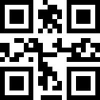 High-Resolution QR Code Graphic vector