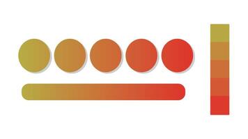 Abstract gradient background with Chartreuse and Chili Pepper color palette. Abstract illustration with gradient blur design. Blurred colored abstract background. Colorful gradient illustration vector