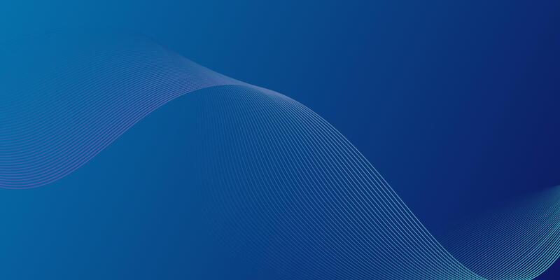 glowing wave lines on dark blue. Dynamic wave pattern. Modern flowing wavy lines. Futuristic technology concept. Suit for banner, poster, cover, brochure, flyer, website
