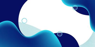 Liquid abstract banner design. Fluid shaped background. Modern Graphic Template Banner pattern for social media and web sites vector