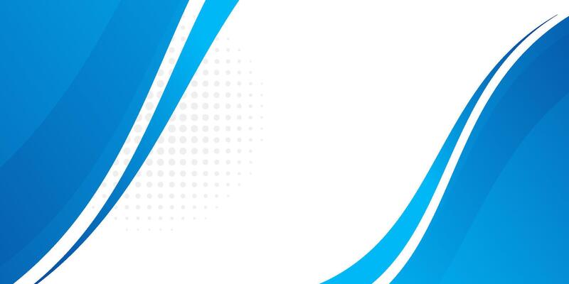 Abstract blue wavy business style. modern