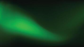 Dark emerald green gradient background with glowing light wave design vector