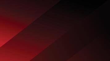 Red and black abstract background with geometric stripes, gradient color vector