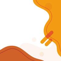 An orange and white background with a wave pattern vector
