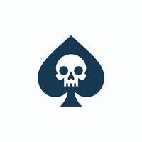a skull and crossbones icon on a white background vector