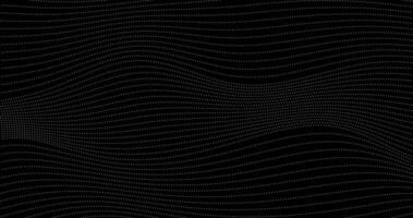 horizon Abstract wave lines Geography grid black background and white stripes vector