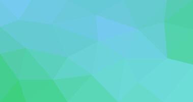 Green blue triangle polygonal illustration Geometric element design vector