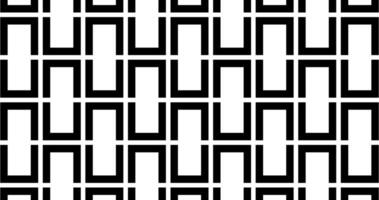 vertical white bricks with black maze double frame pattern vector