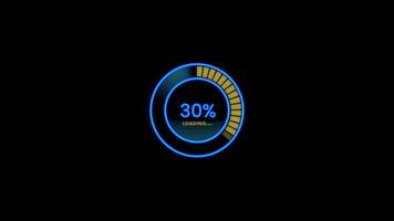Tech Bar and Circle Loading Loop video